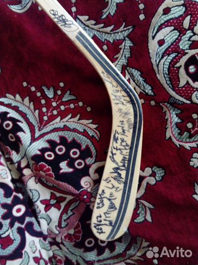 Эксклюзивная клюшка с автографами