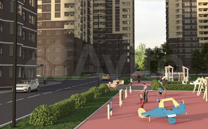 1-к. квартира, 39,2 м², 3/25 эт.