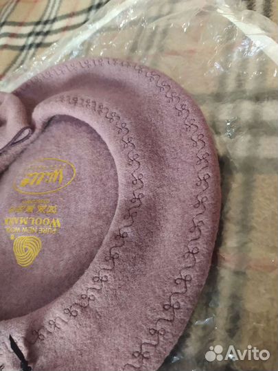 Берет женский новый(шерсть 100)