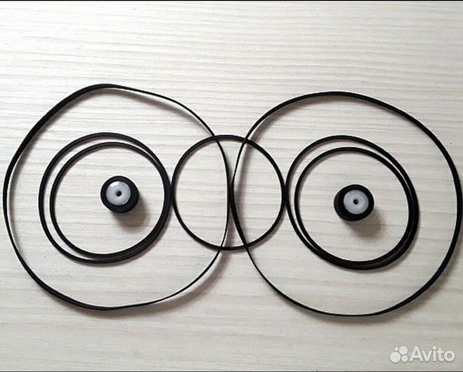 Пассики с роликами на Sharp GF-700 GF-490 GF