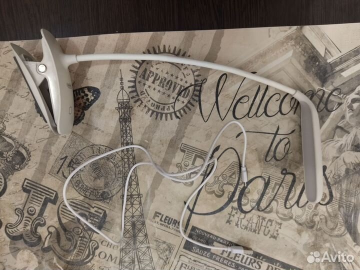 Usb лампа с креплением к столу