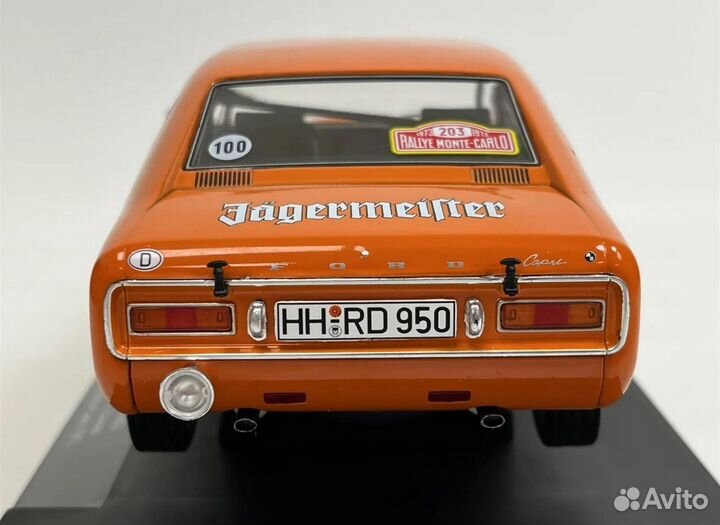 Ford Capri Mki N203 Rally Montecarlo 1973 1/18