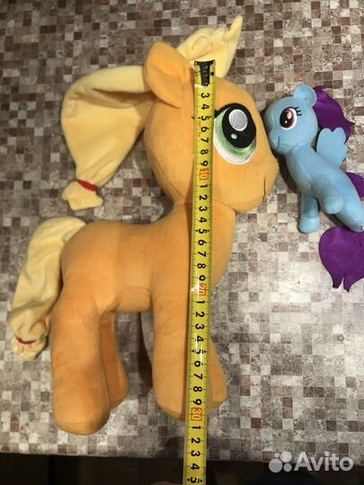 My little pony Эппл Джек, мягкая игрушка 30 см