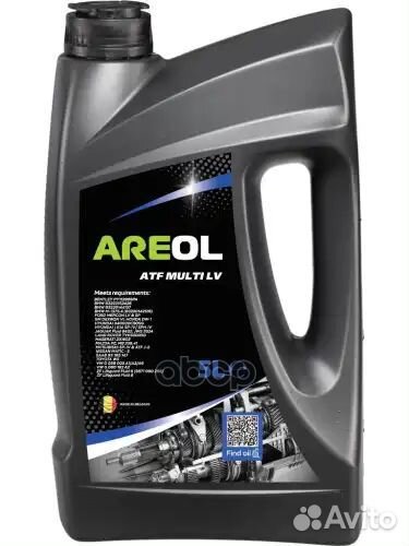 Areol ATF multi LV (5L) масло трансм.для АКПП