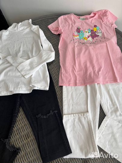 Одежда пакетом для девочки 146 152