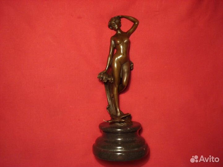 Богиня Красоты Бронза 25 см Франция Редкая