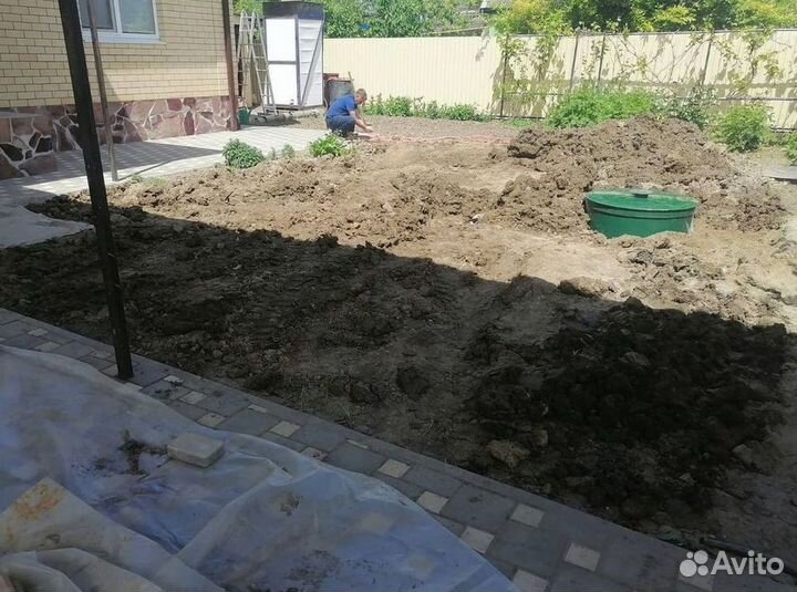 Установка канализации септик под ключ