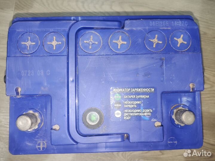 Аккумулятор аком 60Ач прямая полярность