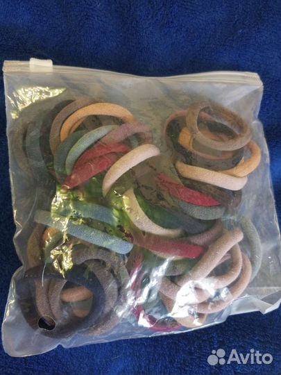 Резинки для волос пакетом