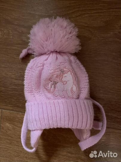 Шапка теплая для девочки