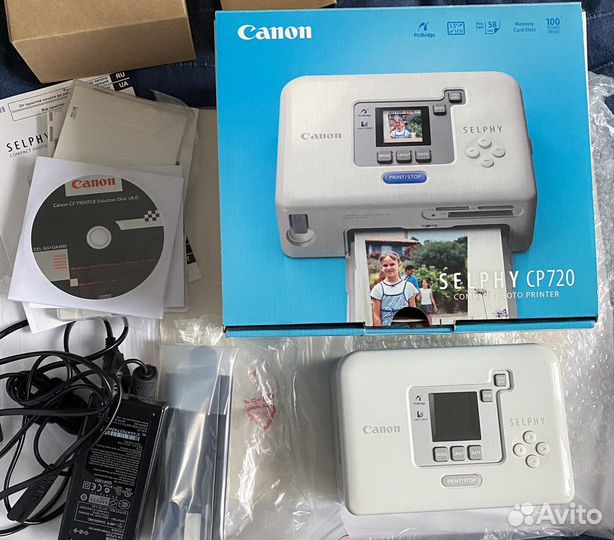 Компактный фотопринтер Canon selphy cp730