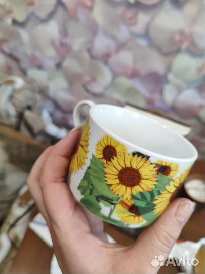 Набор кружек 6 шт на подставке