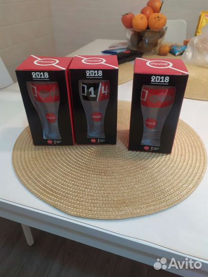 Стаканы Кока Кола из разных коллекций