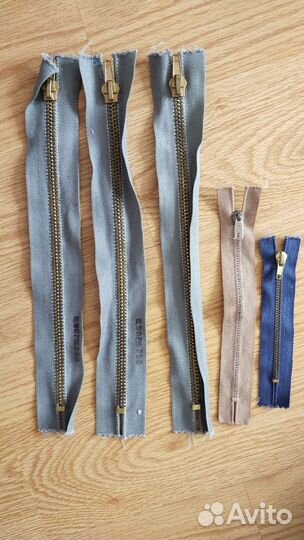 Замок молния СССР, пластик и металл