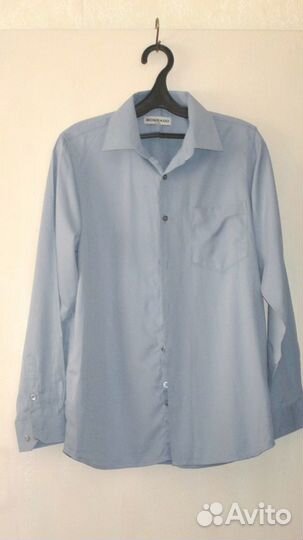 Рубашка на мальчика 12-13 лет размер 40 б/у