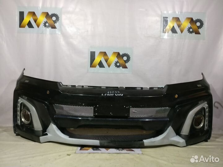 Toyota landcruiser 200 12- Бампер Black Bison