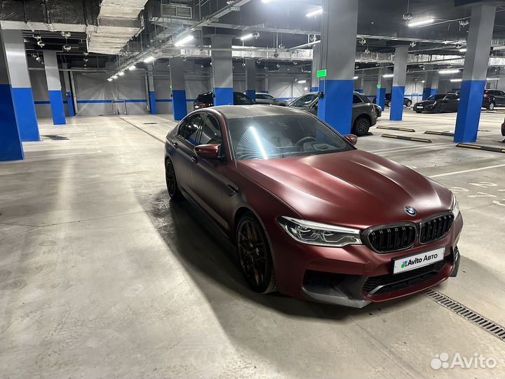 BMW M5 4.4 AT, 2018, 114 000 км