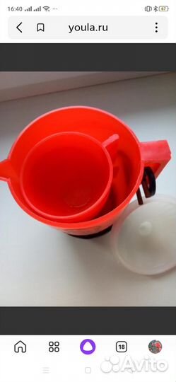 Кувшин-кипятильник с 4 мя- чашками