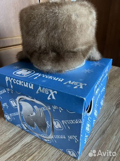 Норковая шапка женская «Русский мех»