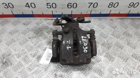 Суппорт тормозной задний левый volkswagen phaeton