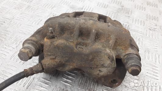 Суппорт тормозной передний левый opel movano A (5L