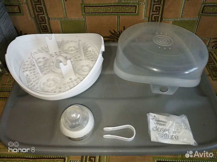 Паровой стерилизатор для микроволновой печи