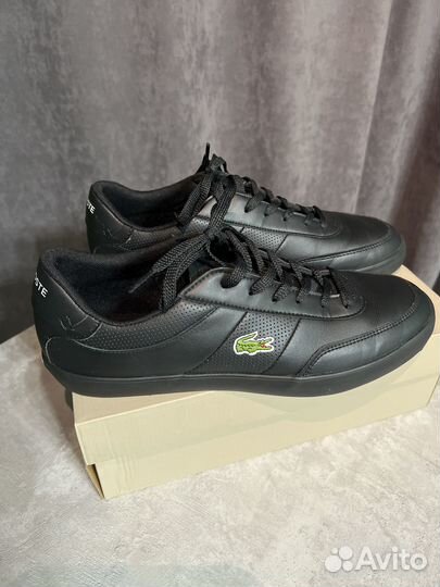 Кроссовки мужские Кеды Lacoste court-master 42 Eur