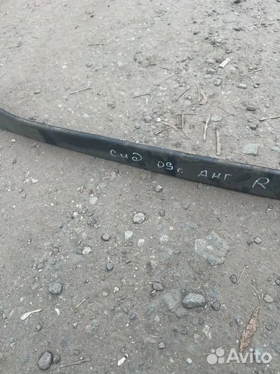 Губа бампера нижняя Kia Ceed ED 06-09