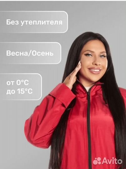 Парка женская демисезонная