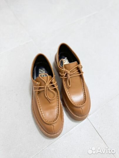 Лоферы zara 37