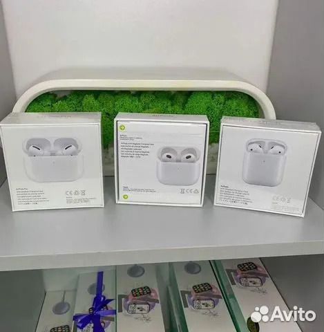 Airpods Pro 2,3 (чехол в подарок) с доставкой