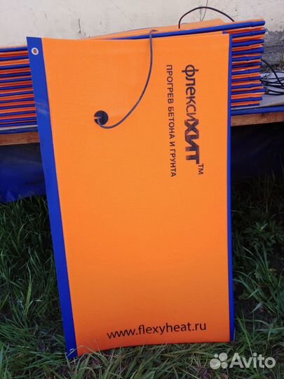 Термомат. Прогрев бетона термоэлектроматами