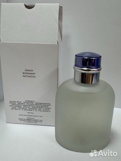 D&G Light Blue pour homme edt 125мл тестер