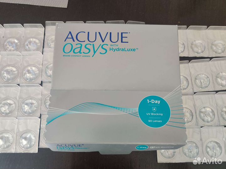 Линзы контактные acuvue oasys 1 day 90 шт