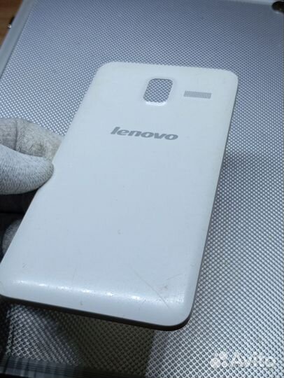 Lenovo S580. Задняя крышка. Оригинал. Белая