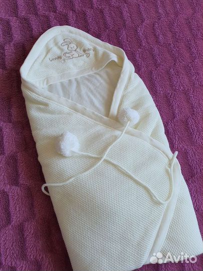 Конверт плед на выписку