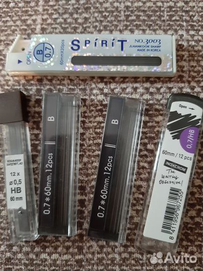 Стержни для автоматических карандашей