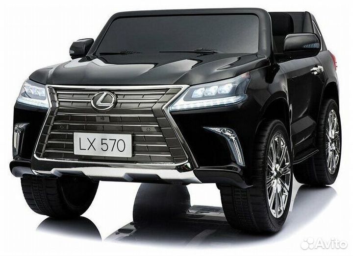 Электромобиль lexus LX 570 4WD чёрный