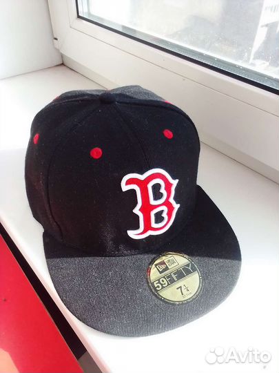 Бейсболка new era 59 fifty boston