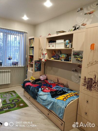 Детская кровать Мийа с выдвижным спальным местом