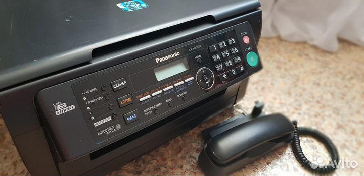 Мфу принтер сетевой лазерный Panasonic KX-MB2020