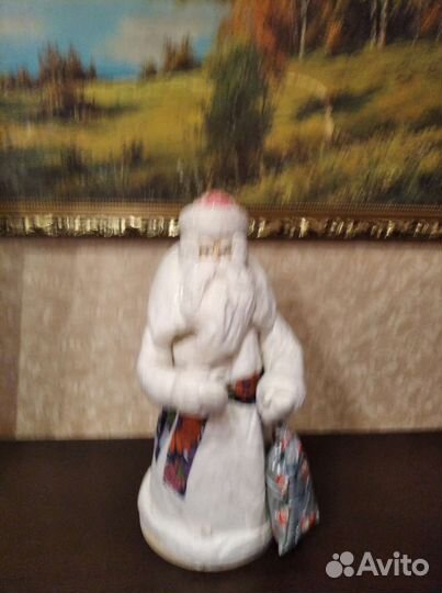 Дед мороз СССР из папье маше