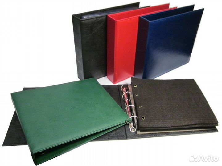 Альбомы и листы для значков