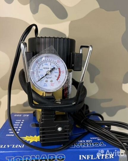 Компрессор насос автомобильный tornado AC-580