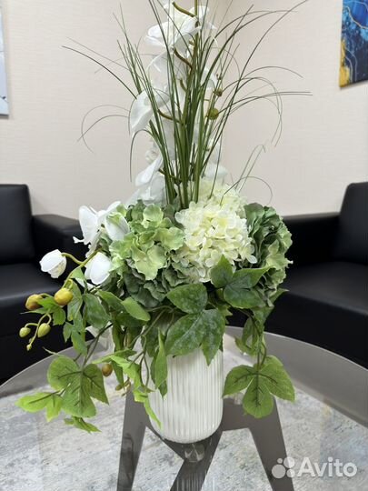 Композиция из искусственных цветов букет