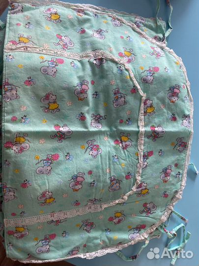 Бортики в детскую кроватку