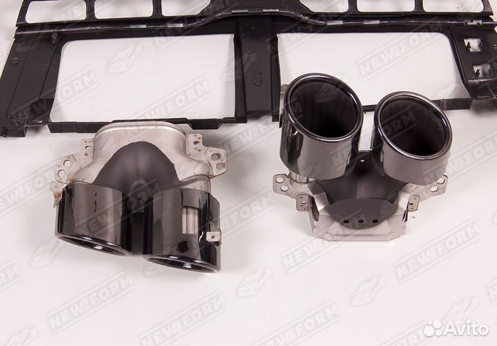 Диффузор заднего бампера 53 AMG Mercedes GLE V167