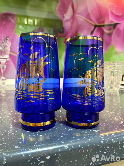 Хрусталь СССР Бокалы Стопки рюмки Добор