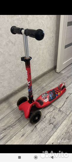 Самокат детский трехколесный