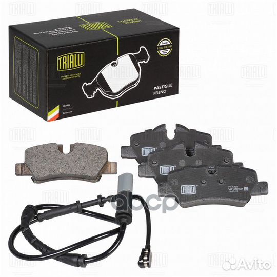 PF 4301 Колодки тормозные mini cooper/ONE 13- з